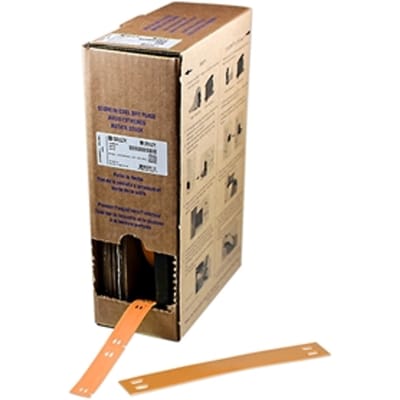 Brady BM-10x75-7643-OR polyurethaan tags oranje | 10 mm x 75 mm (origineel)