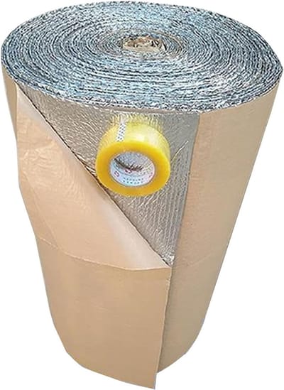 Radiatorfolie - Warmte isolatie - Energie besparen - Dubbele luchtbellen - 1x6 Meter