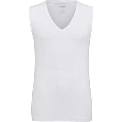 OLYMP Level Five T-Shirt voor eronder, Body Fit, Wit