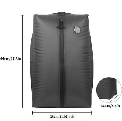 Allero Vacuumzakken - Vacuumzakken Voor Kleding - Vacuumzakken Met Pomp - 17L - Herbruikbare Zakken - 2 Zakken - Met Pomp