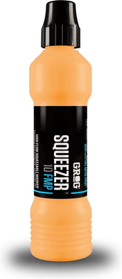 Verfstift Grog Squeezer FMP 10 mm - Sunray Yellow - Licht Oranje - Permanente Stift