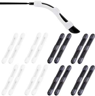 Brillenpootjes 8 Paar - Antislip Oorkussens - Siliconen Beugelafdekkingen - Hypoallergeen - Herbruikbaar - 5,5 x 0,7 cm - Brilaccessoires