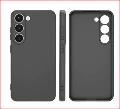 Hoesje Geschikt Voor Samsung Galaxy S23 Pro TPU hoesje – soft silicone Backcover - Zwart