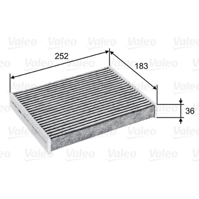 Cabinefilter VALEO 715802