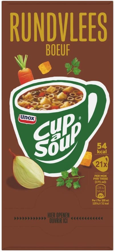Knorr Cup-a-Soup Rundvlees (21x 175ml)