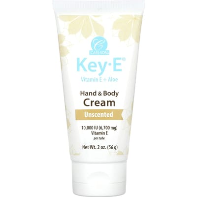 Key-E, Hand- & Lichaamscrème, Ongeparfumeerd, 56G(2 oz) white