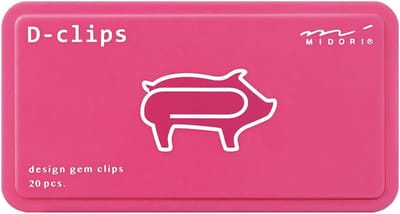 Nieuwe D-clips, varken