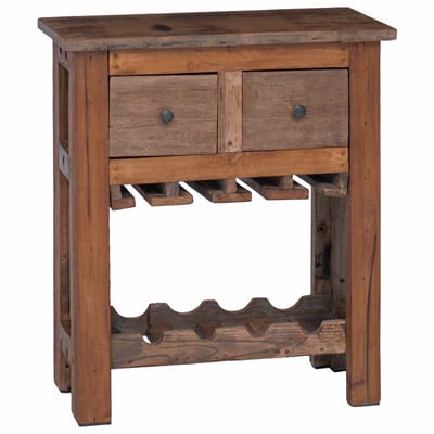 vidaXL - Kast - Bruin - 60 - x - 30 - x - 70 - cm - Massief - Gerecycleerd - Hout