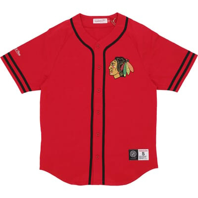 Herenknopenjas Nhl Fashion Katoenen knoop voorkant Huidig   logo Chibla Originele teamkleuren