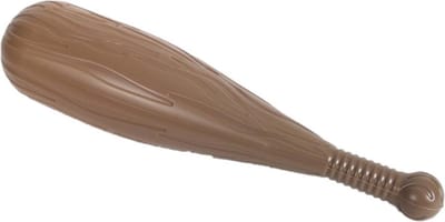 Speelgoed wapens plastic knuppel van 53 cm - Horror/Halloween/Holbewoners of ridder thema feestje
