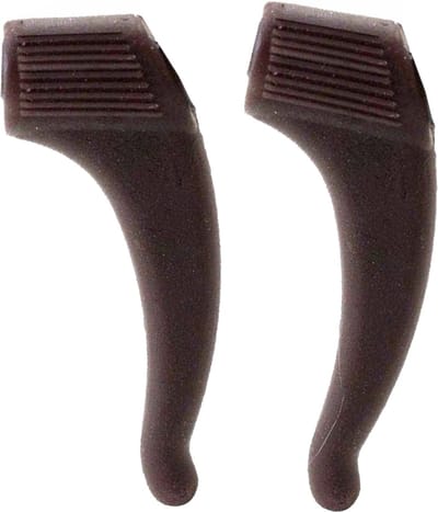 Anti-slip Oorhaakjes - Brilhaakjes – Siliconen - Bescherm je Bril - Antislip Pootjes - Voor Kinderen en Volwassenen – 1 Paar – Bruin