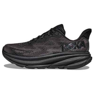 HOKA Clifton 9 Triple Black Dames Sneakers 1127896-BBLC 39⅓