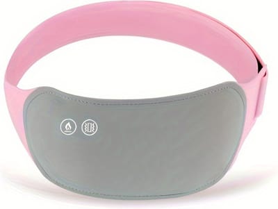 Livano Menstruatie Kruik - Massageband - Menstruatie Warmteband - Massage Band - Menstruatie Pijnverlichting - Grijs - 7 Standen