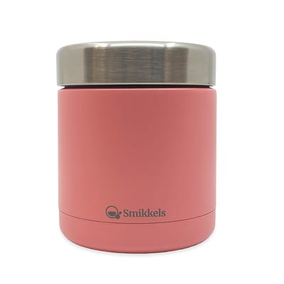 Smikkels - Thermos Lunchbox - Lunchbakje Kind - 350ml - Lunchpot school - Babyvoeding - Thermos voedselcontainer - Food jar - 304 RVS (18/8) - Roze