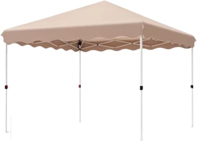 Gazebo Fioren - Pergola - Paviljoen - Partytent - Strandtent - Voor Terras, Feest en Achtertuin - 3x3m - Beige
