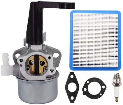 Store_7 - Carburateur - Compatibel met Briggs & Stratton - Inclusief afdichtingen en luchtfilter - Ideaal voor motoren - Vervangt 696065 en 697422 ...