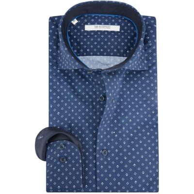 The BLUEPRINT Premium Business Overhemd Donkerblauw Heren