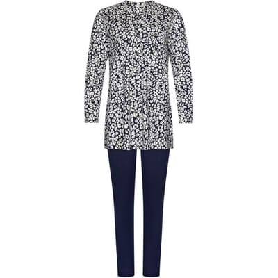 Pastunette Premium - Pyjama - Grace - Katoen/Modal - Donkerblauw - Maat 40