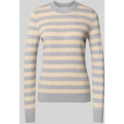 Gebreide pullover met ronde hals