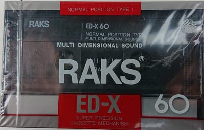 RAKS ED-X 60 Super precision cassettebandje