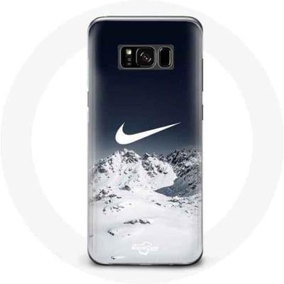 Coque pour Samsung Galaxy S8 plus Nike Logo Niege Hiver