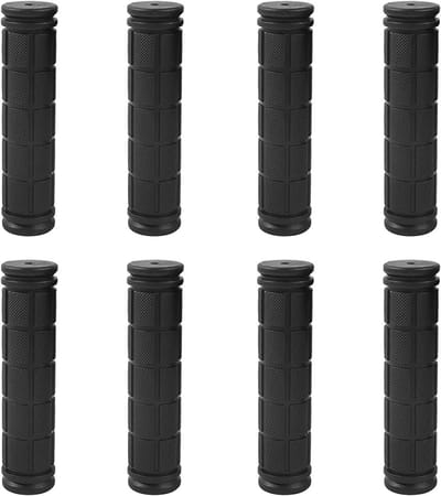 Fietsstuur Handvatten - Grips Stuur - Veilig Fietsen - Anti-slip Rubber - 4 Paar - Zwart