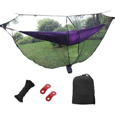 Hangmat Buiten Anti-muggennet Cover Ultralicht Draagbare Hangmat Muskietennet 330*150 Camping Hangmat Beschermhoes Cover 330*150CM