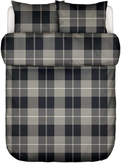 Marc O'Polo Alvar Dekbedovertrek New black - Tweepersoons – 200x200/220 cm