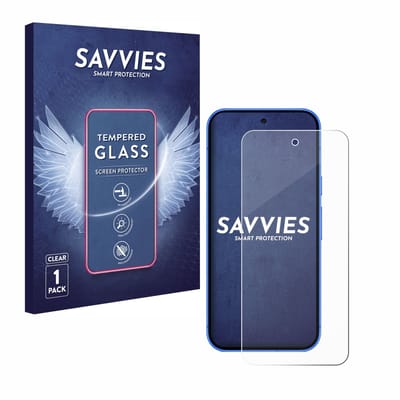Savvies - Glas Screenprotector voor Google Pixel 10 - Gehard Beschermglas 9H
