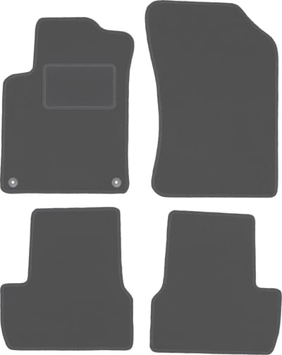 Grafiet automatten voor: Citroen DS3 hatchback (2009-2016)
