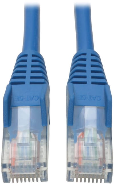 Tripp Lite N001-035-BL netwerkkabel 10,68 m Cat5e U/UTP (UTP) Blauw