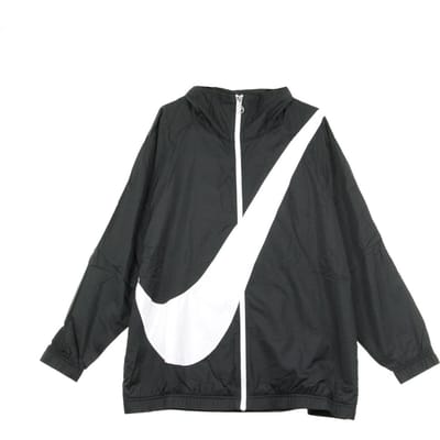 Dameswindjack W Swoosh Jkt Wvn Cb Zwart/zwart/wit