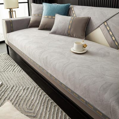 Chenille Bankhoezen Moderne Effen Kleur Bankhoes Vier Seizoenen Universele Bankmat Antislip Bank Kussenovertrekken Voor Woonkamer A 70x70cm 1pc