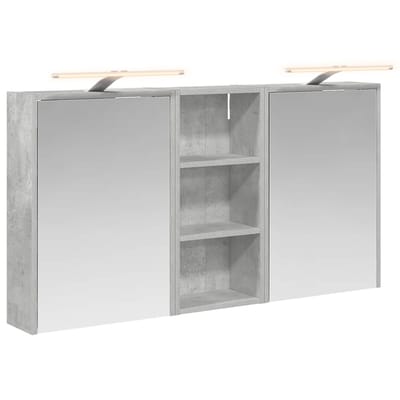 vidaXL - Badkamerkast - set - 3 - st - 116 - x - 16 - x - 62,5 - cm - Bewerkt - hout