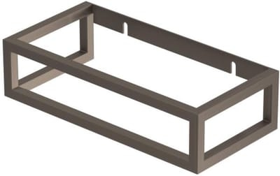 INK - Frame Staal Tbv Fontein Versus - 360x180x90 mm - Geborsteld RVS