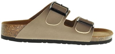 Tweeband Slipper Taupe Bionatura maat 40