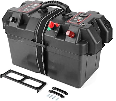 Accubak voor Trollingmotor met USB en 12V Laadpoort