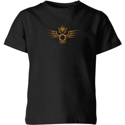 Magic: The Gathering Theros: Beyond Death Owl Emblem Kids' T-Shirt - Black - 98/104 (3-4 jaar)