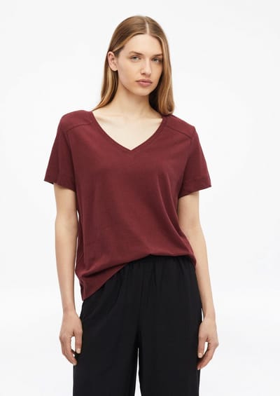 s.Oliver  T-shirts Burgundy Taglia: 34 | Maglie Sportivi Outlet | Donna | Marrone