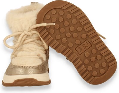 Sj Lifestyle Meisjes Boots Platina | Goud | Maat: 25