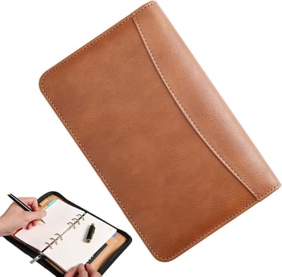 Budget Planner - Spaarmappen Organizer - Geld Beheer - Geïntegreerde Rekenmachine - A6 Formaat - Blauw
