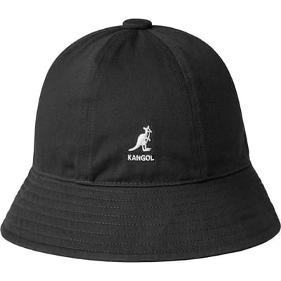 Chapeau seau décontracté Kangol K5369 Noir Lavé K5369 BLACK (M) black