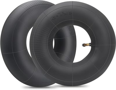 Kruiwagen Binnenbanden - Banden Vervanging - Transport Werk - Gebogen Klepsteel - 4.10/3.5-4 Inch