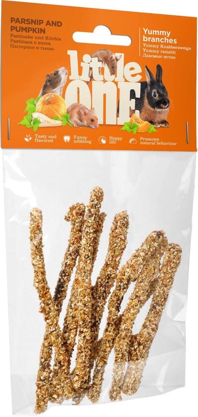 Little One Yummy knaaghout met pastinaak en pompoen 35 gram