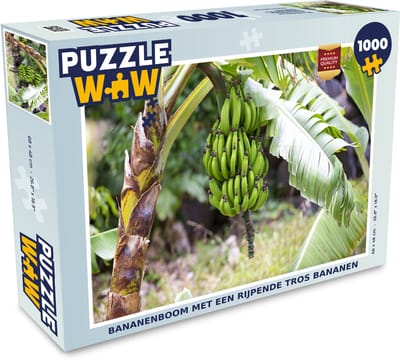 Puzzel Banaan - Plant - Boom - Legpuzzel - Puzzel 1000 stukjes volwassenen