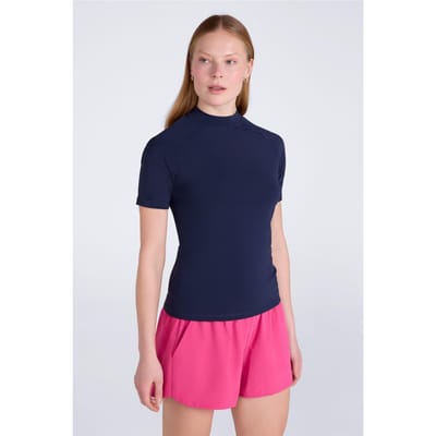 Mountain Warehouse Dames/Dames UV-beschermende Rash Guard (Donkerblauw)