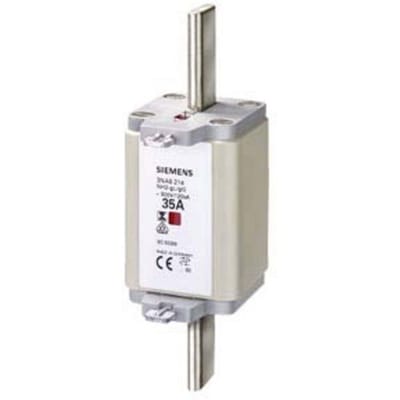 Siemens 3NA6244 Zekeringsinzetstuk Met mechanische beveiligingsweergave Afmeting zekering : 2 250 A 500 V 3 stuk(s)