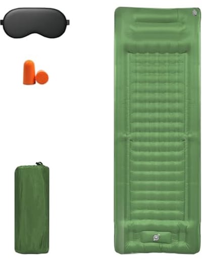 Zelfopblazend Luchtmatras 72 cm voor Camping en Outdoor Activiteiten - Ultralicht en Opvouwbaar