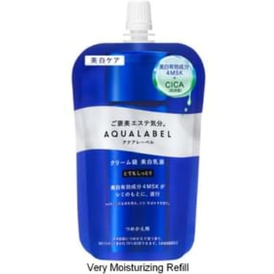 Shiseido - Aqualabel Treatment Milk Brightening Very Moisturizing - 110ml Refill