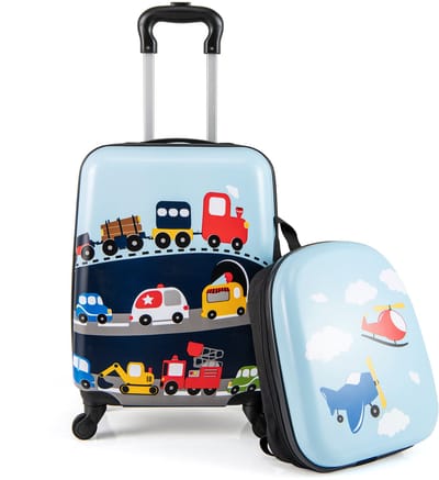 COSTWAY kinderkoffer, 13"+17", Schattig